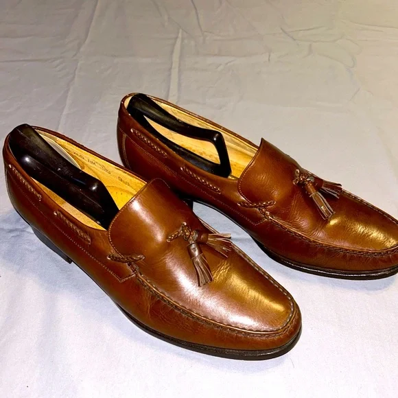 regal | Shoes | Regal Established 88 Tan Leather Men Size 9 Slip 